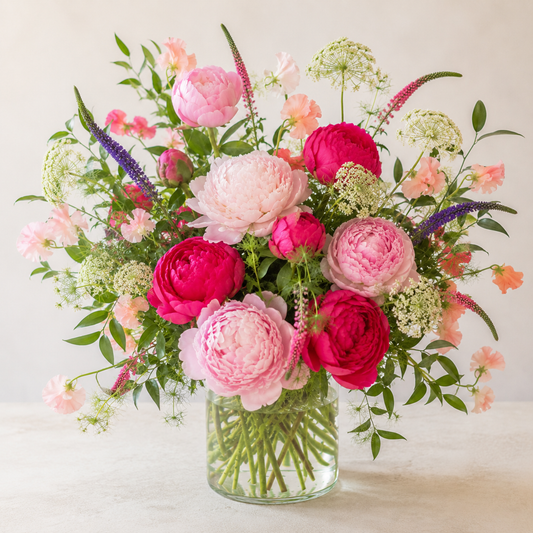Peony Garden Serenade – BELLE FLEURS & DESSINS, Lexington KY