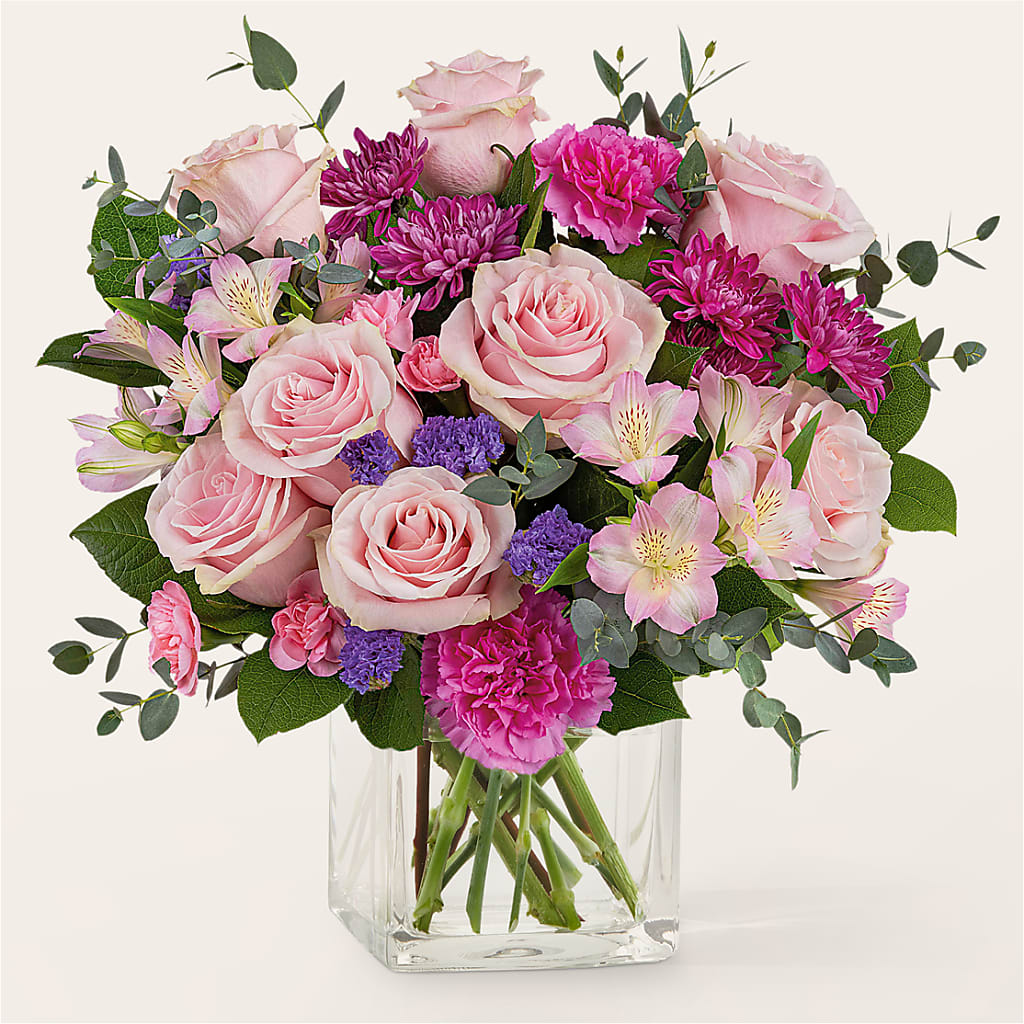 Rosy Radiance Bouquet – BELLE FLEURS & DESSINS, Lexington KY