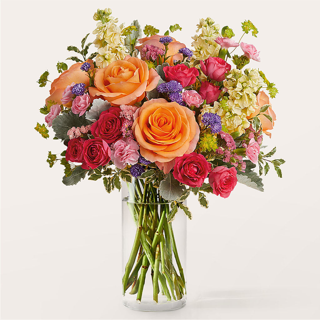 Tangerine Tango Bouquet – BELLE FLEURS & DESSINS, Lexington KY