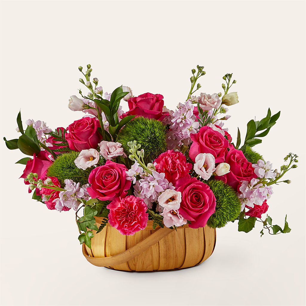 Radiance in Bloom Basket – BELLE FLEURS & DESSINS, Lexington KY