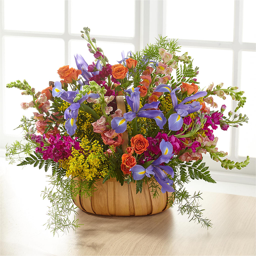 Garden of Life Basket – BELLE FLEURS & DESSINS, Lexington KY