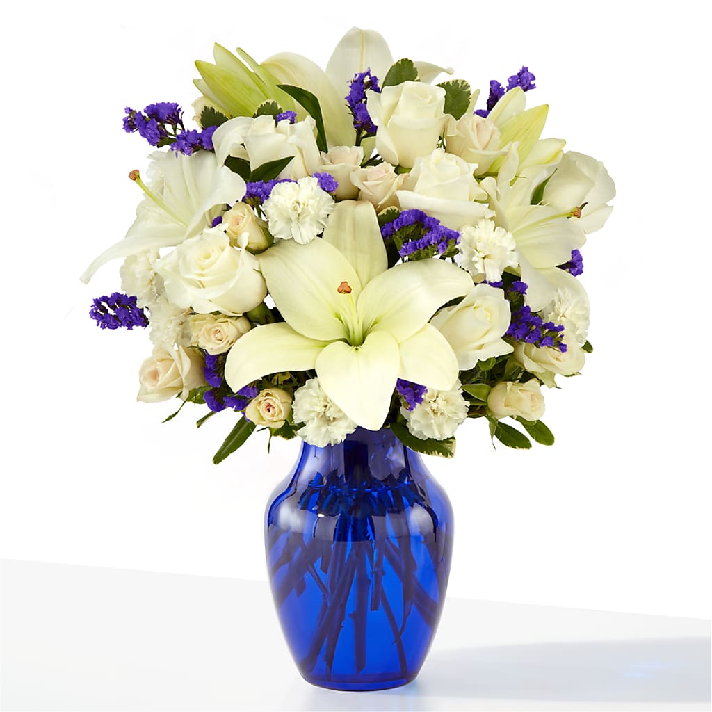 Sapphire Rush Bouquet – BELLE FLEURS & DESSINS, Lexington KY