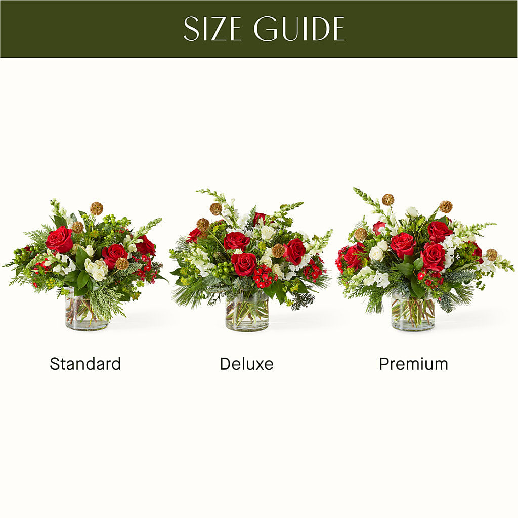 Deck the Halls Bouquet – BELLE FLEURS & DESSINS, Lexington KY