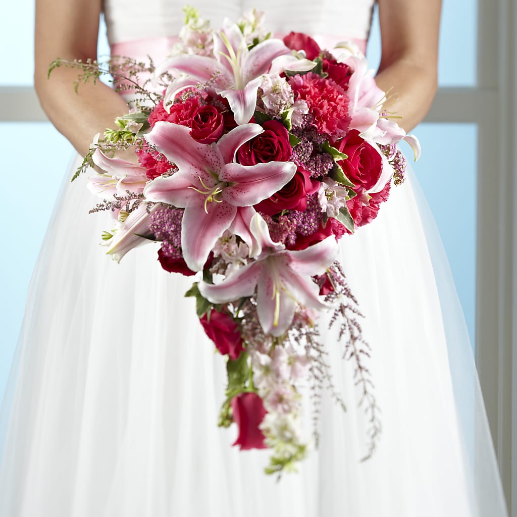 Lily & Rose Bouquet – BELLE FLEURS & DESSINS, Lexington KY