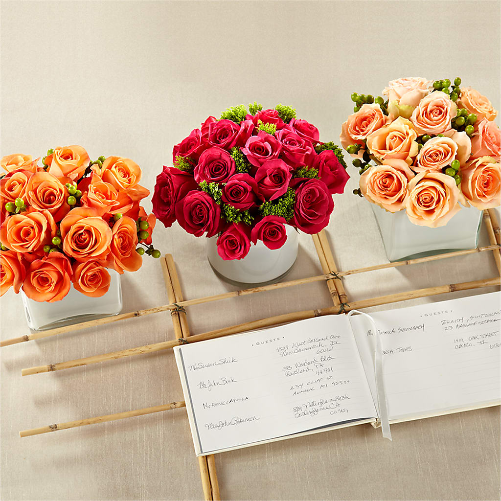 Dawn Rose Centerpiece – BELLE FLEURS & DESSINS, Lexington KY