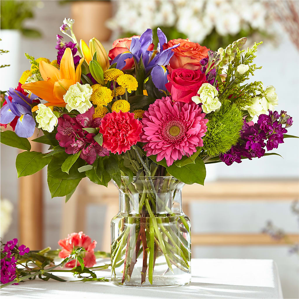 Bold & Bright – A Florist Original – BELLE FLEURS & DESSINS, Lexington KY
