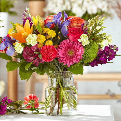 Bold & Bright – A Florist Original – BELLE FLEURS & DESSINS, Lexington KY