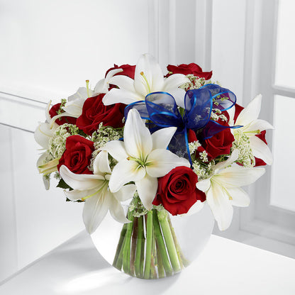 Independence Bouquet – BELLE FLEURS & DESSINS, Lexington KY