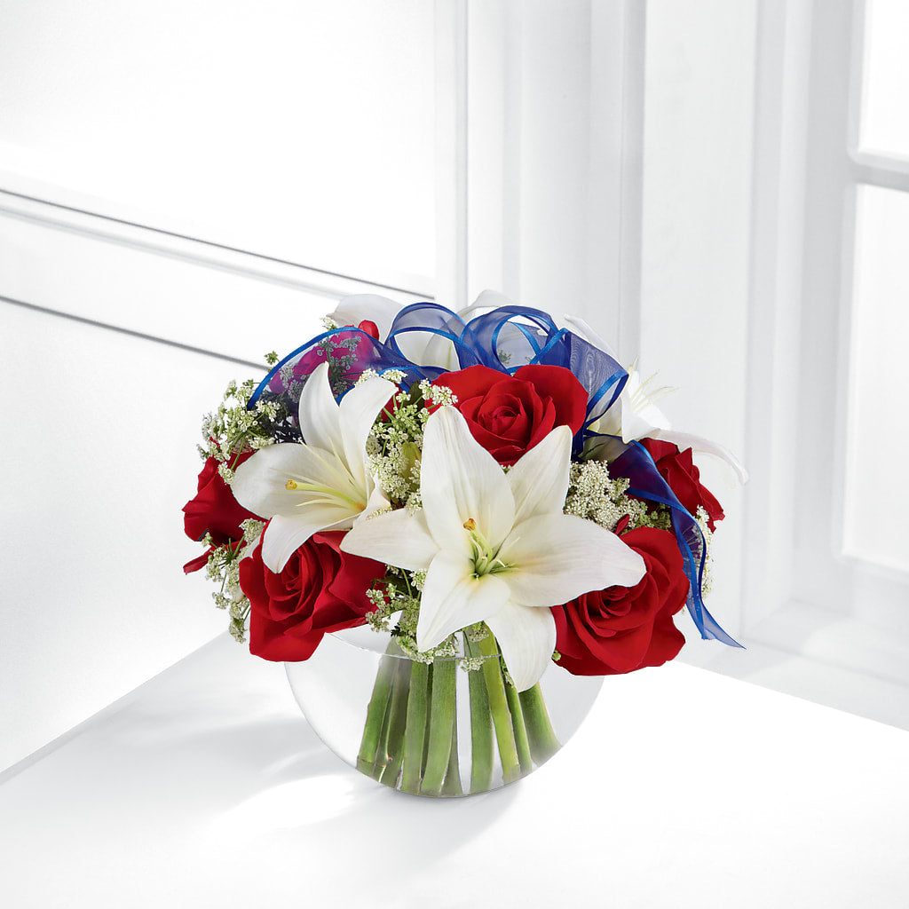 Independence Bouquet – BELLE FLEURS & DESSINS, Lexington KY