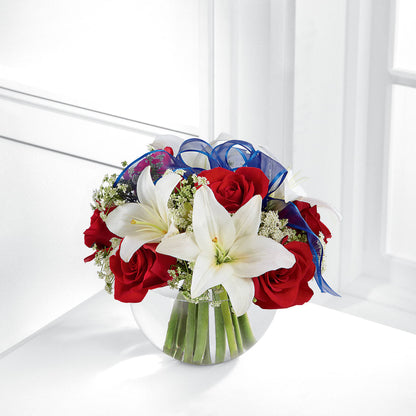 Independence Bouquet – BELLE FLEURS & DESSINS, Lexington KY