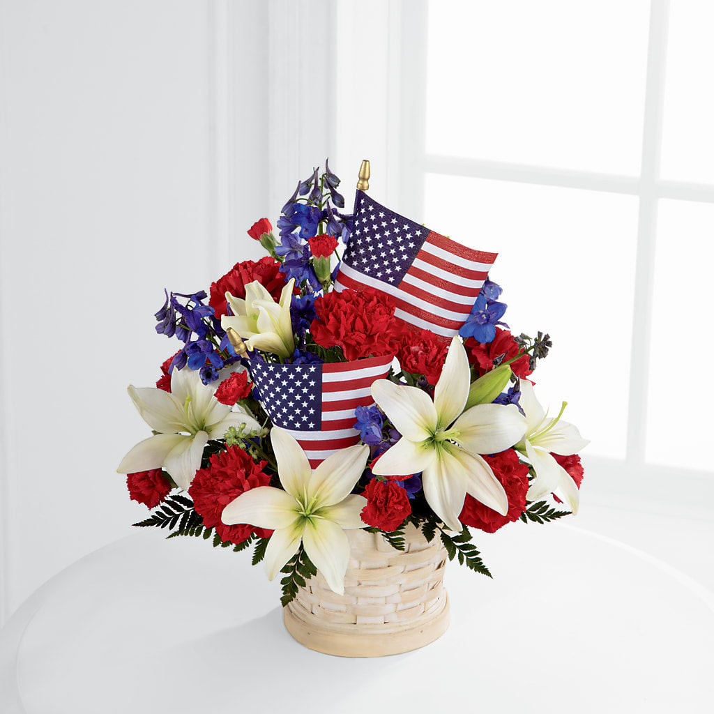 American Glory Bouquet – BELLE FLEURS & DESSINS, Lexington KY