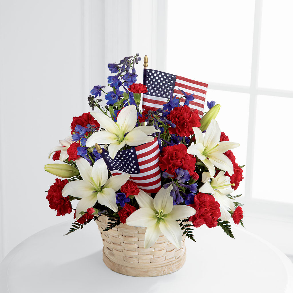 American Glory Bouquet – BELLE FLEURS & DESSINS, Lexington KY