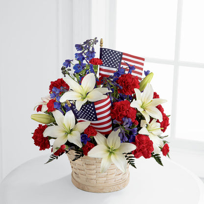 American Glory Bouquet – BELLE FLEURS & DESSINS, Lexington KY