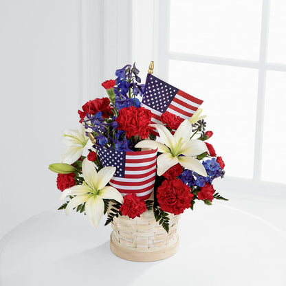American Glory Bouquet – BELLE FLEURS & DESSINS, Lexington KY