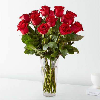 Long Stem Red Rose Bouquet – BELLE FLEURS & DESSINS, Lexington KY