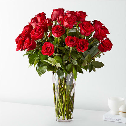 Long Stem Red Rose Bouquet – BELLE FLEURS & DESSINS, Lexington KY
