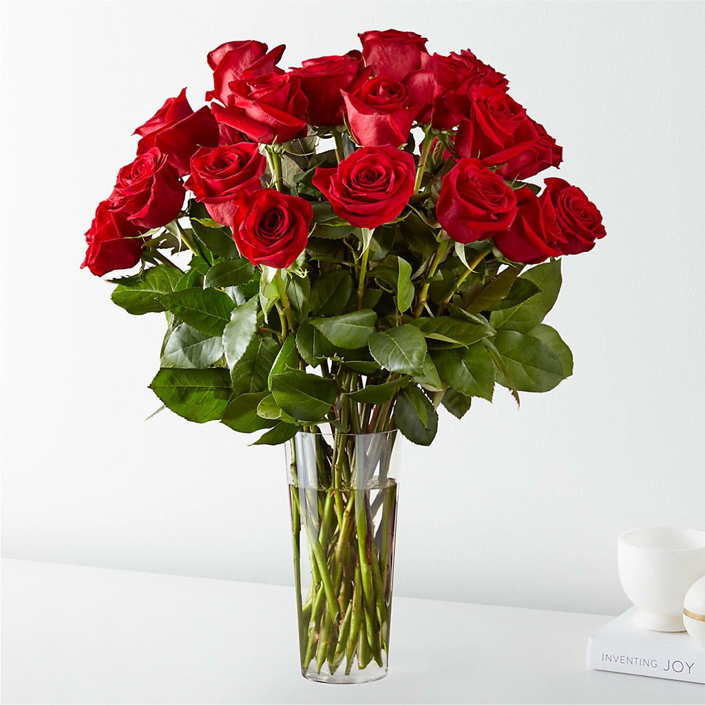 Long Stem Red Rose Bouquet – BELLE FLEURS & DESSINS, Lexington KY
