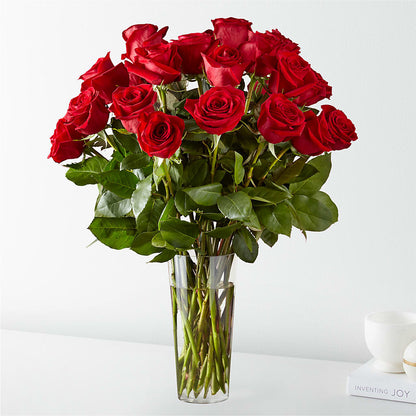 Long Stem Red Rose Bouquet – BELLE FLEURS & DESSINS, Lexington KY