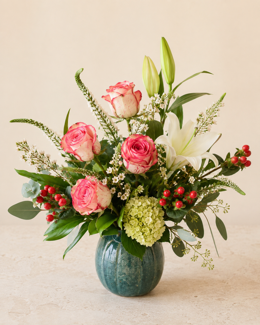 Berry Blush Garden – BELLE FLEURS & DESSINS, Lexington KY