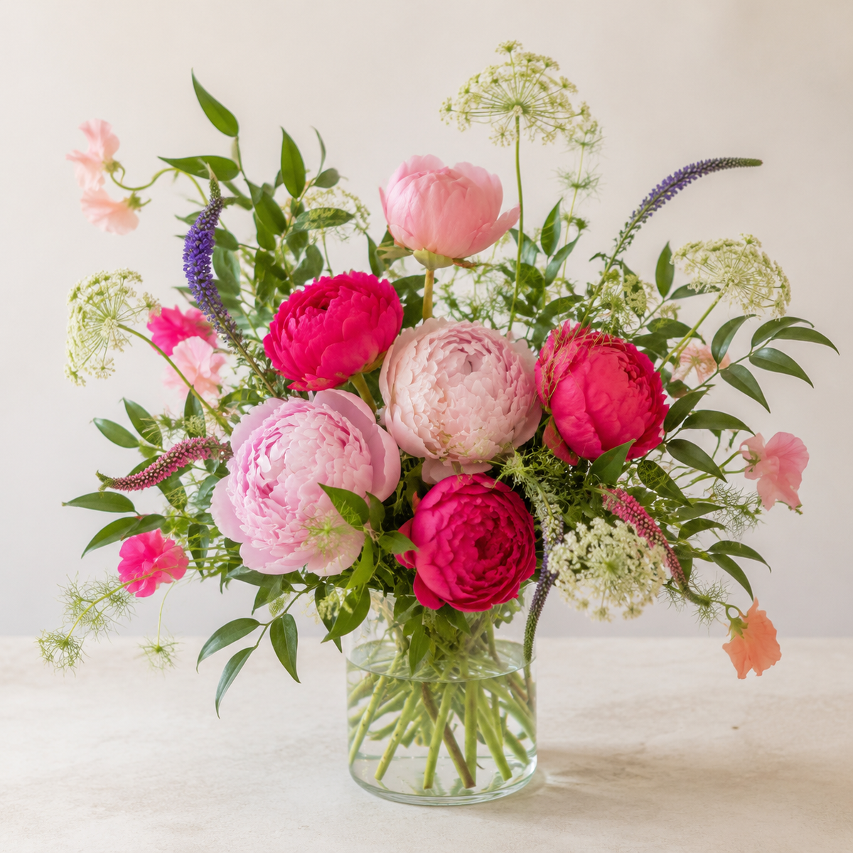 Peony Garden Serenade – BELLE FLEURS & DESSINS, Lexington KY