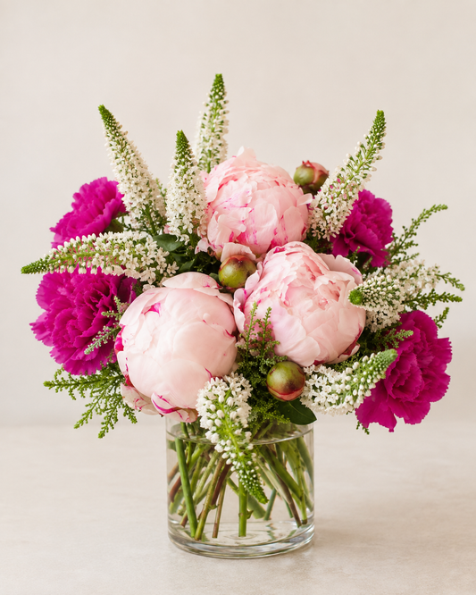 Blushing Peony Garden – BELLE FLEURS & DESSINS, Lexington KY