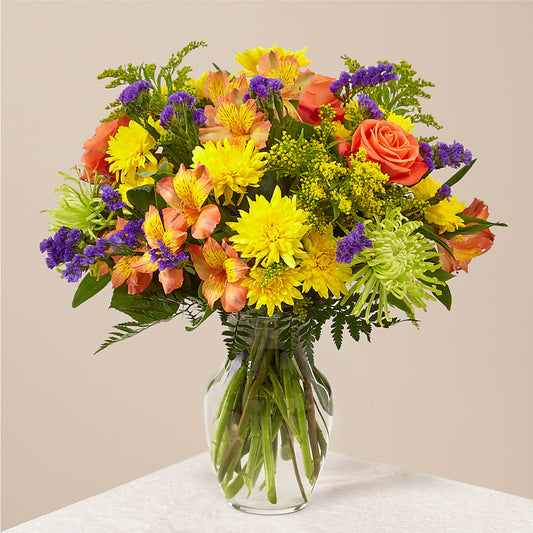 Marmalade Skies Bouquet – BELLE FLEURS & DESSINS, Lexington KY