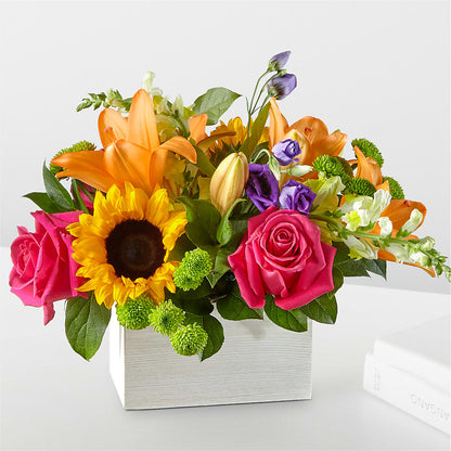 Best Day Box Bouquet – BELLE FLEURS & DESSINS, Lexington KY