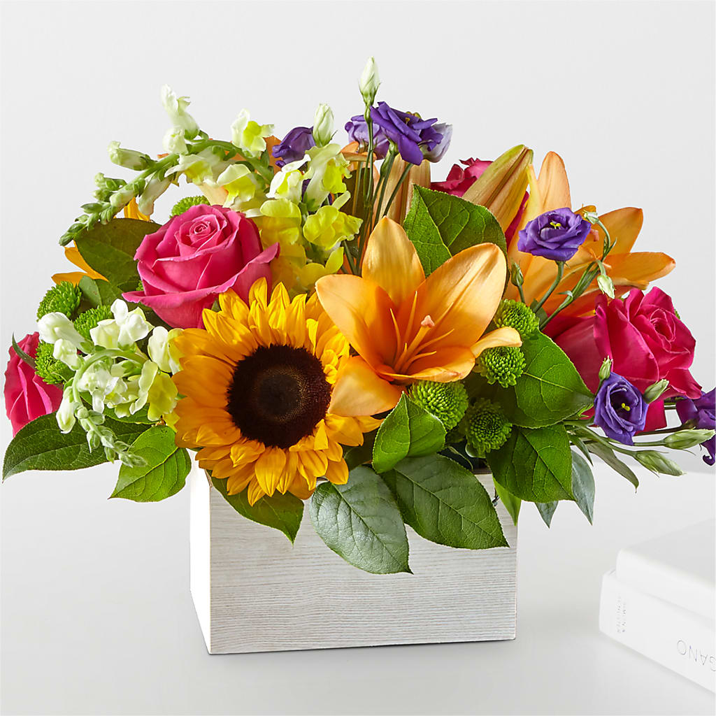 Best Day Box Bouquet – BELLE FLEURS & DESSINS, Lexington KY