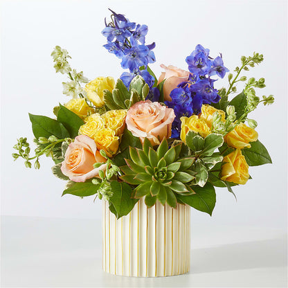 Cobalt Reverie Bouquet – BELLE FLEURS & DESSINS, Lexington KY