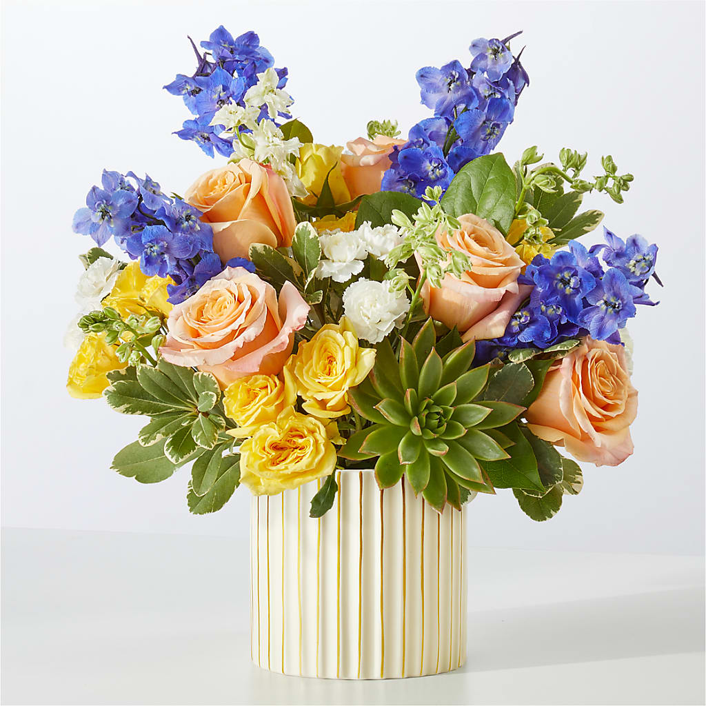 Cobalt Reverie Bouquet – BELLE FLEURS & DESSINS, Lexington KY