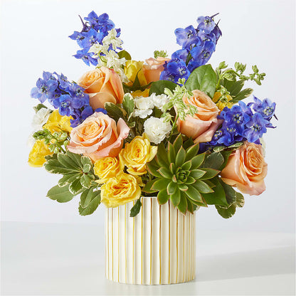 Cobalt Reverie Bouquet – BELLE FLEURS & DESSINS, Lexington KY