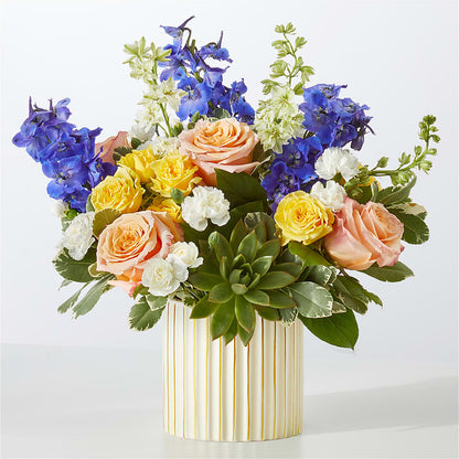 Cobalt Reverie Bouquet – BELLE FLEURS & DESSINS, Lexington KY