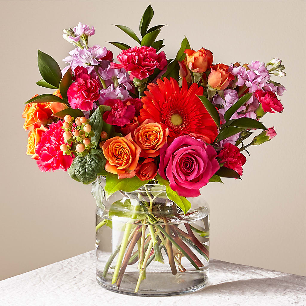 Fiesta Bouquet – BELLE FLEURS & DESSINS, Lexington KY