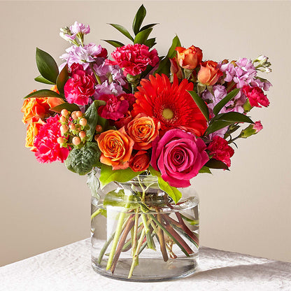 Fiesta Bouquet – BELLE FLEURS & DESSINS, Lexington KY