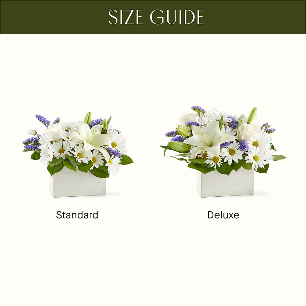 Beyond Blue Box Bouquet – BELLE FLEURS & DESSINS, Lexington KY