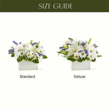 Beyond Blue Box Bouquet – BELLE FLEURS & DESSINS, Lexington KY