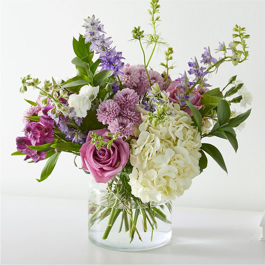 Violet Caress Bouquet – BELLE FLEURS & DESSINS, Lexington KY