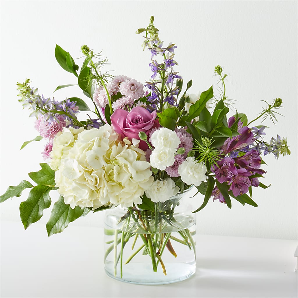Violet Caress Bouquet – BELLE FLEURS & DESSINS, Lexington KY