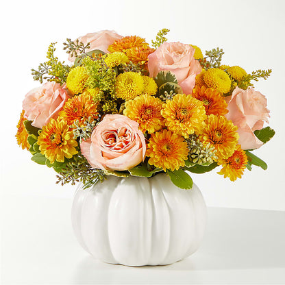 Peachy Pumpkin – BELLE FLEURS & DESSINS, Lexington KY