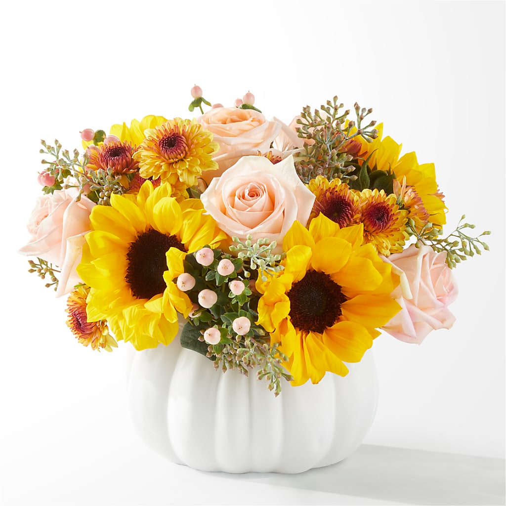 Pumpkin to Talk About Bouquet – BELLE FLEURS & DESSINS, Lexington KY