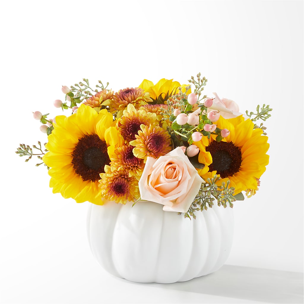 Pumpkin to Talk About Bouquet – BELLE FLEURS & DESSINS, Lexington KY