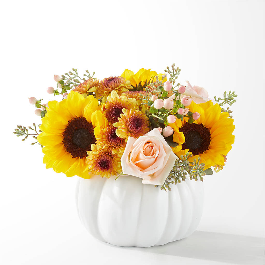 Pumpkin to Talk About Bouquet – BELLE FLEURS & DESSINS, Lexington KY