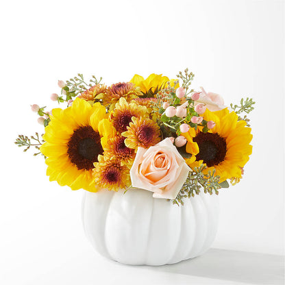 Pumpkin to Talk About Bouquet – BELLE FLEURS & DESSINS, Lexington KY