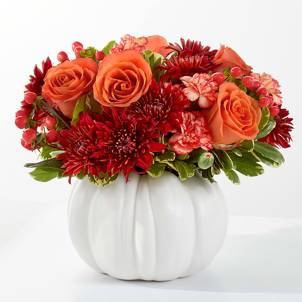 Autumn Air Pumpkin Bouquet – BELLE FLEURS & DESSINS, Lexington KY