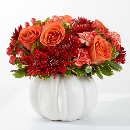 Autumn Air Pumpkin Bouquet – BELLE FLEURS & DESSINS, Lexington KY