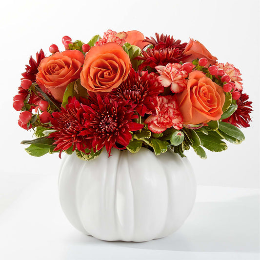Autumn Air Pumpkin Bouquet – BELLE FLEURS & DESSINS, Lexington KY