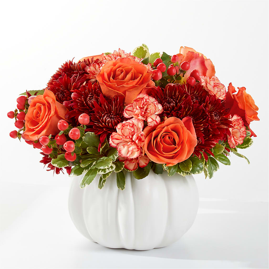 Autumn Air Pumpkin Bouquet – BELLE FLEURS & DESSINS, Lexington KY