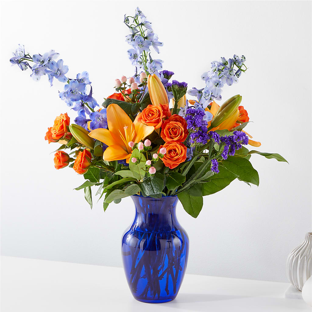 Radiant Citrus Bouquet – BELLE FLEURS & DESSINS, Lexington KY