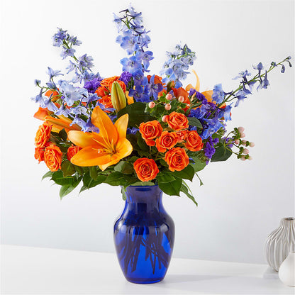 Radiant Citrus Bouquet – BELLE FLEURS & DESSINS, Lexington KY