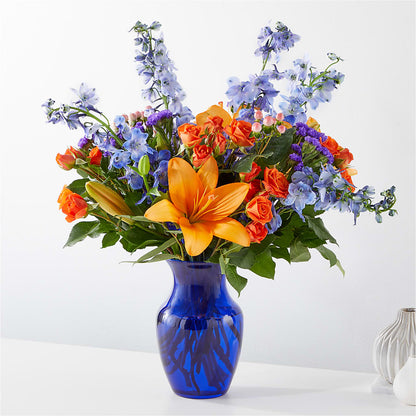 Radiant Citrus Bouquet – BELLE FLEURS & DESSINS, Lexington KY